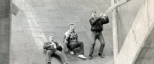 Chances R, Echo Bridge [Left to right: John, Paul, Jason - Mar 1992]